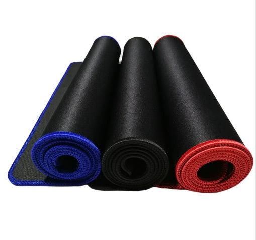 Cojín de ratón Grande del Color sólido Borde de bloqueo teclado ratón juego Grande escritorio Mousepad para CS GO LOL juego Dota